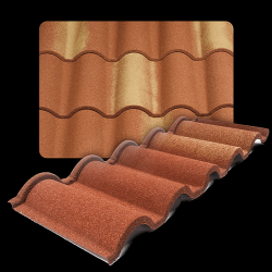 Композитная черепица Romana (Романа)